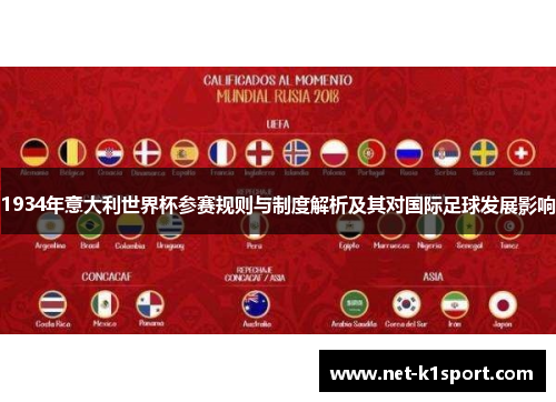 1934年意大利世界杯参赛规则与制度解析及其对国际足球发展影响